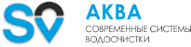 Логотип компании Аква Современные системы водоочистки компания по очистке воды