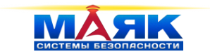 Логотип компании МАЯК-Системы Безопасности
