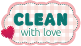 Логотип компании Clean with Love