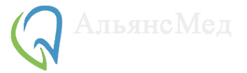 Логотип компании АльянсМед
