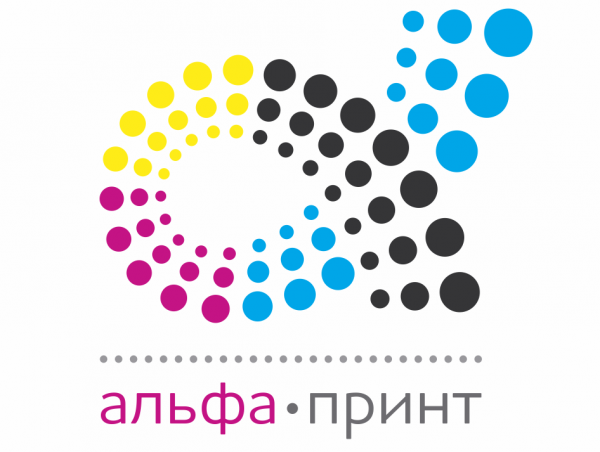 Логотип компании Альфа-Принт 72