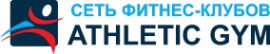 Логотип компании ATHLETIC GYM