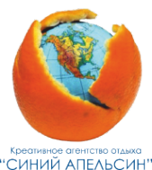 Логотип компании Синий Апельсин
