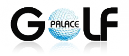 Логотип компании GOLF PALACE