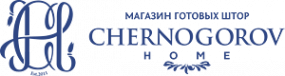 Логотип компании Интернет-магазин готовых штор &quot;Chernogorov home&quot;