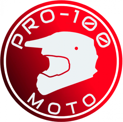 Логотип компании Pro-100Moto